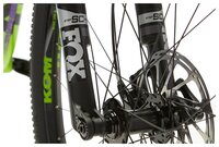 Горный (MTB) велосипед KONA Hei Hei Race DL (2018) matt lime/black w/black/purple/lime decals S (164