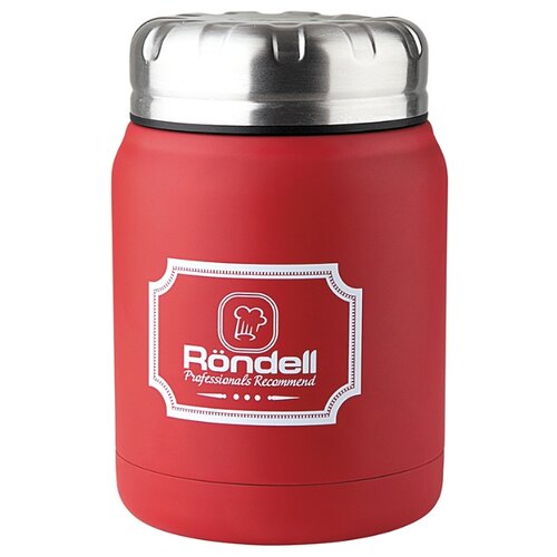 фото Термос для еды Rondell Picnic (0,5 л) красный