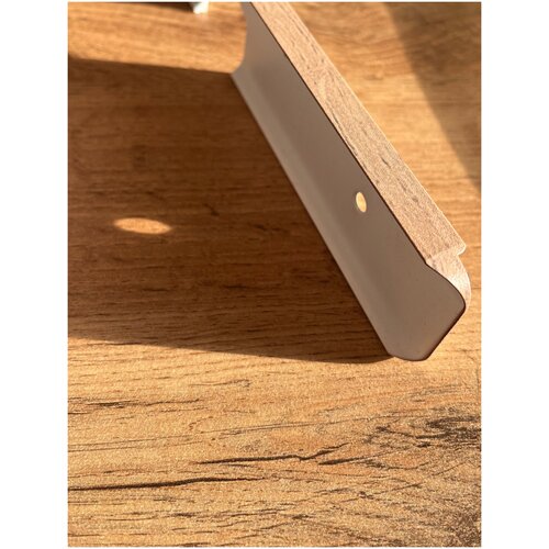 Планка для столешницы угловая универсальная 38мм*600мм, Дуб Вотан/Дуб классический, 1 шт