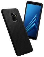 Чехол Spigen Liquid Air для Samsung Galaxy A8 (590CS22747) черный