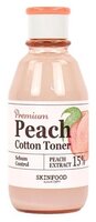 Skinfood Тоник Premium Peach Cotton Toner 175 мл