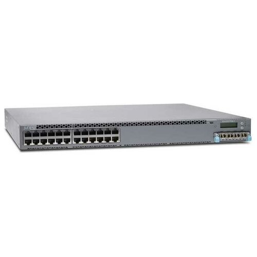 Juniper Коммутатор EX4300-24T EX4300 24-port 101001000BaseT includes 1 PSU JPSU-350-AC-AFO 46201000₽