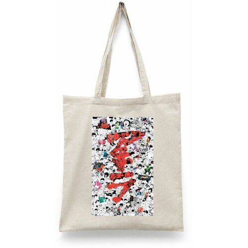 фото Сумка шоппер каждому своё, бежевый