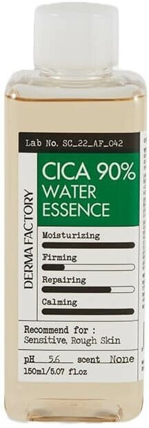 Успокаивающий тонер для лица с центеллой Cica 90% Water Essence 150 мл.