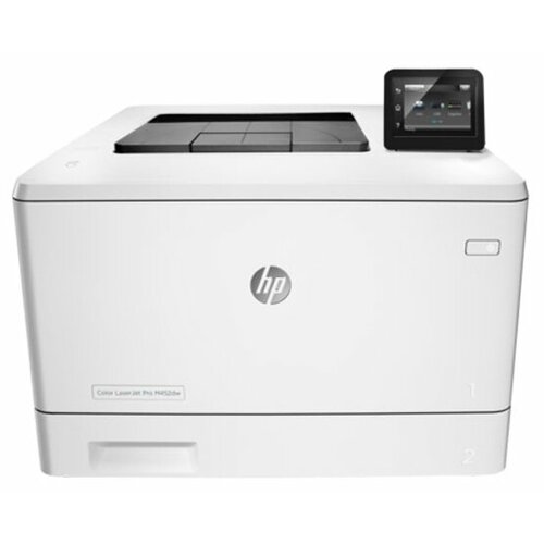 Принтер лазерный HP Color LaserJet Pro M452nw, цветн., A4, белый/черный