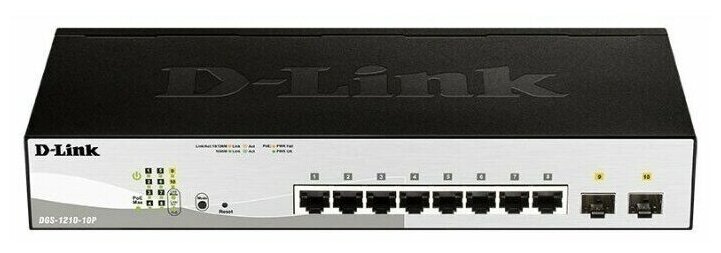 Коммутатор (свитч) D-Link (DGS-1210-10P/F(L))