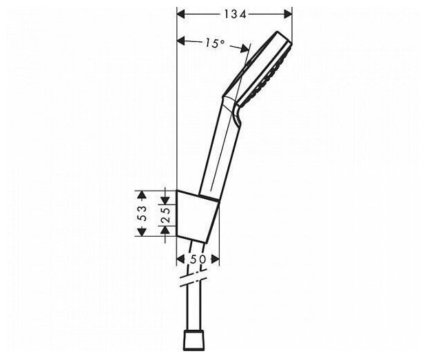 Душевой гарнитур Hansgrohe - фото №7