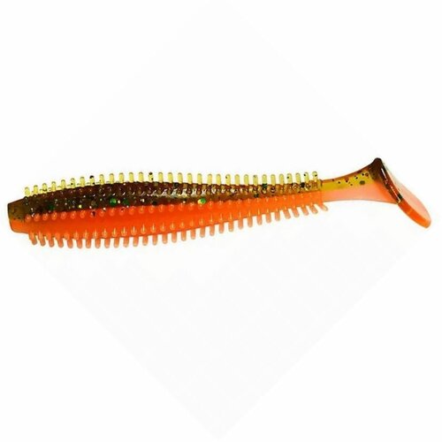 Виброхвост Kosadaka SPIKEY SHAD 120, 4шт., цвет DM