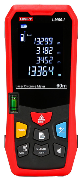 Лазерный дальномер UNI-T LM60-I до 60 метров