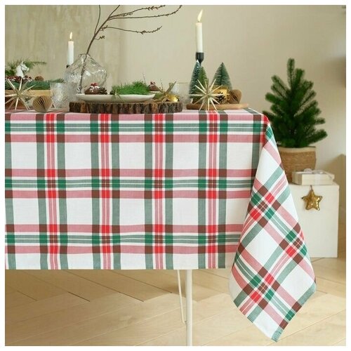Скатерть 149x180 см Прямоугольная Репс 3854₽