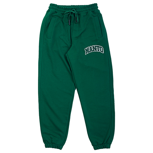  брюки Manto, карманы, размер XL, зеленый