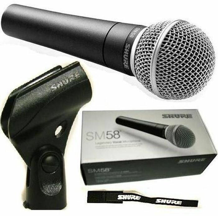 Микрофон проводной Shure SM58S