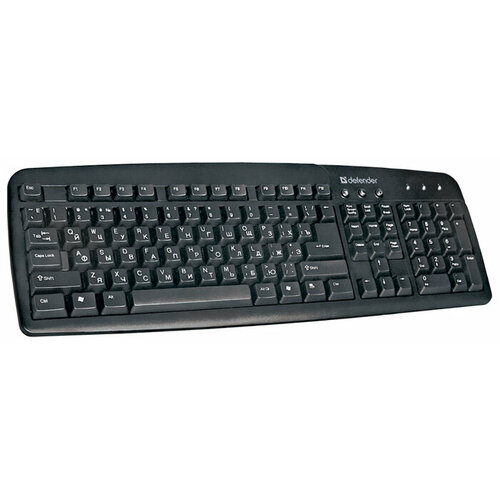Клавиатура Defender Magellan 920 PS/2 Black черная 45033