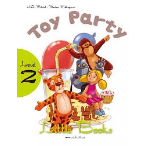 Little Books Level 2 Toy Party + Audio CD/CDrom