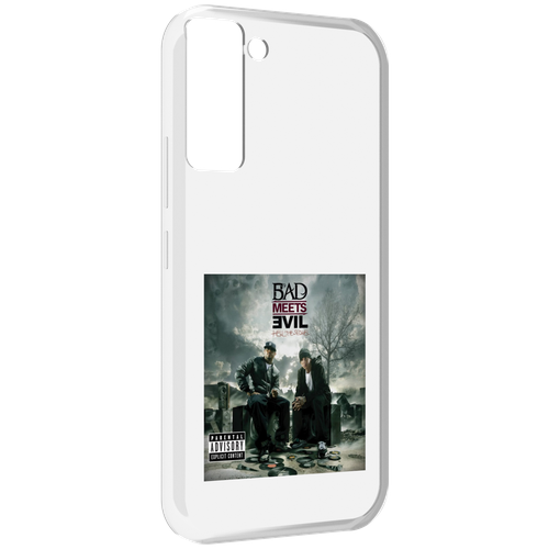 Чехол MyPads Eminem BAD MEETS EVIL – HELL THE SEQUEL для Tecno Pop 5 LTE / Pop 5 Pro задняя-панель-накладка-бампер чехол mypads the elder scrolls online для tecno pop 5 lte pop 5 pro задняя панель накладка бампер