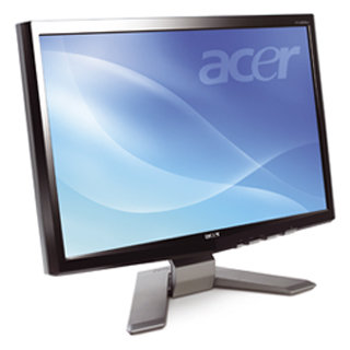 19" Монитор Acer P193W, 1440x900, 60 Гц, TN, черный/серебристый