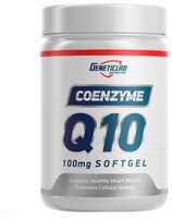 Коэнзим Q10 Geneticlab Nutrition Coenzyme Q10 100 mg (60 капсул) нейтральный