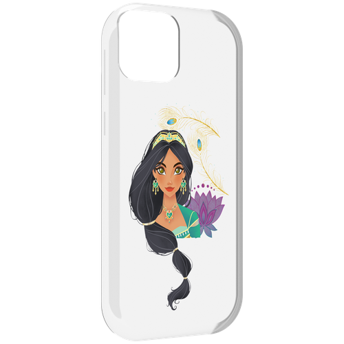 Чехол MyPads принцесса-из-алладина женский для UleFone Note 6 / Note 6T / Note 6P задняя-панель-накладка-бампер