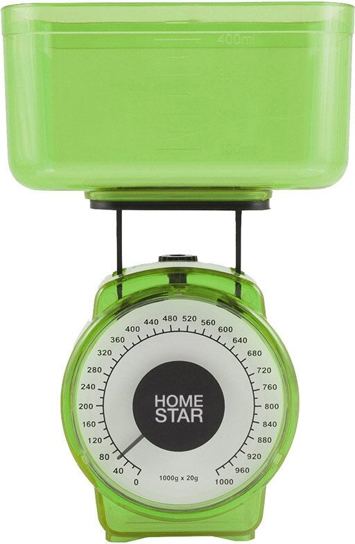 Весы кухонные Homestar HS-3004M Green