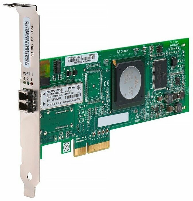 Адаптер Qlogic 4G single-port FC HBA [QLE2432-CK]