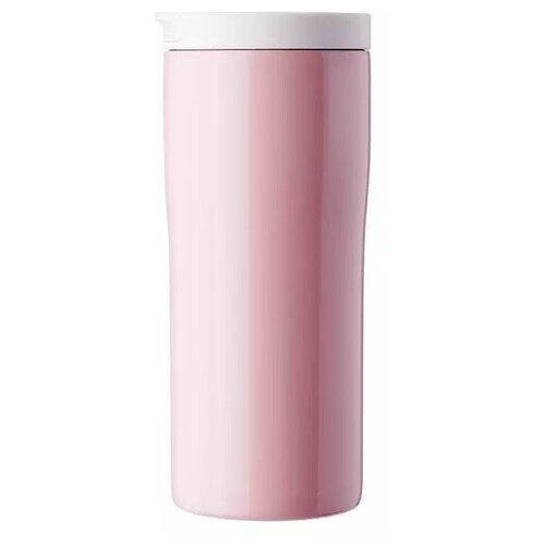 Термокружка Fun Home Portable Leak-Proof Coffee Cup 480мл, розовая