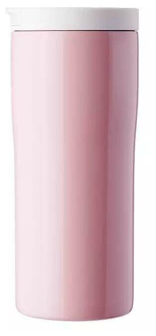 Термокружка Fun Home Portable Leak-Proof Coffee Cup 480мл, розовая