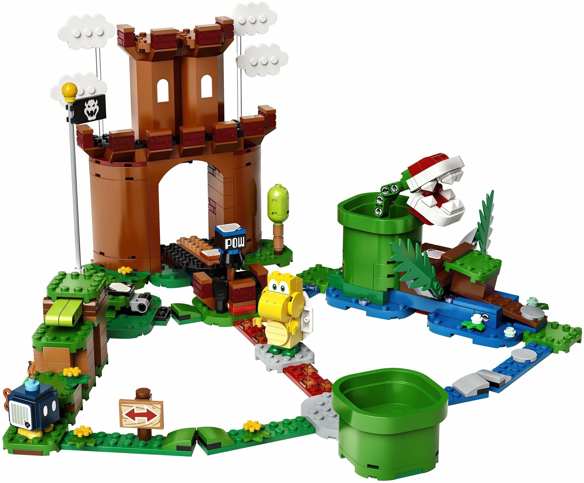 Конструктор LEGO Super Mario Охраняемая крепость - дополнительный набор, 468 деталей (71362) - фото №12