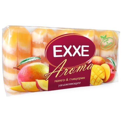 фото Мыло кусковое Exxe Aroma Манго & глицерин, 350 г