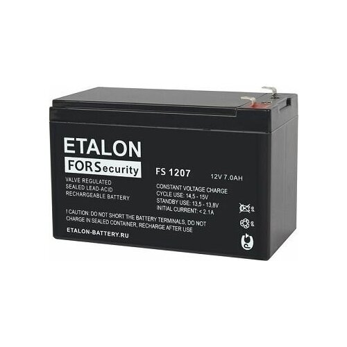 ETALON FS 1207+ (100-12/007S+) Аккумулятор герметичный свинцово-кислотный
