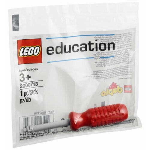 конструктор lego education preschool 9320 путешествие в космос 631 дет Отвертка LEGO Education PreSchool 2000713, разноцветный