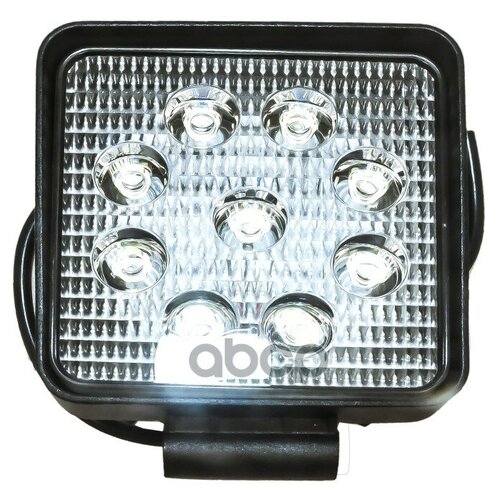 AVTOELECTRICA AE27S-9LED-55PC Фара светодиодная квадрат, рассеив. свет, 9 диодов,27W,(110х55х140)12/24V AVTOELECTRICA AE27S-9LED-55PC