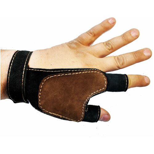 фото Перчатка для стрельбы из лука наяда на левую руку нет бренда