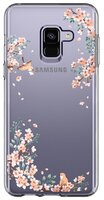 Чехол Spigen Liquid Crystal для Samsung Galaxy A8 (590CS22750) blossom nature