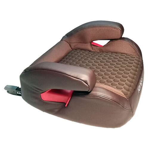 фото Бустер группа 2/3 (15-36 кг) kenga bh311i isofix, коричневый