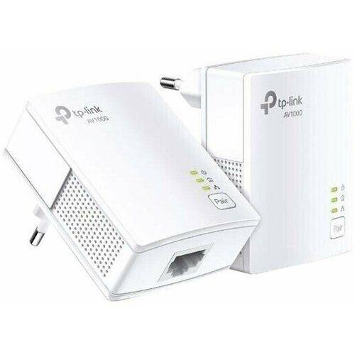 Сетевой адаптер TP-LINK TL-PA7017 KIT сетевой адаптер powerline tp link tl pa7017 kit av1000 gigabit ethernet