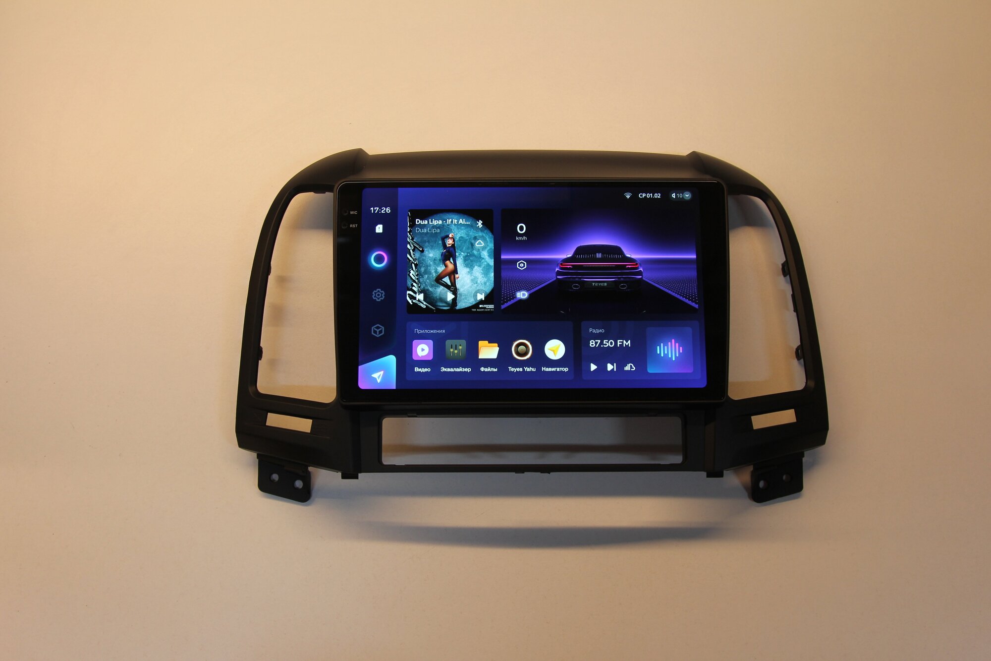 Магнитола TEYES HYUNDAI SANTA FE 2006-2012 г. CC3 2K 6/128ГБ