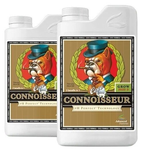 Удобрение Advanced Nutrients Connoisseur Coco Grow A+B 1л. - фотография № 1