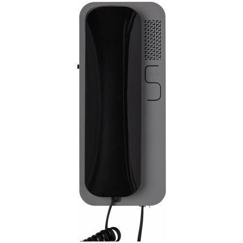 Цифрал Unifon Smart U трубка домофона (для координатных домофонов CYFRAL,ETLIS,метаком,VIZIT)- Серая с черным