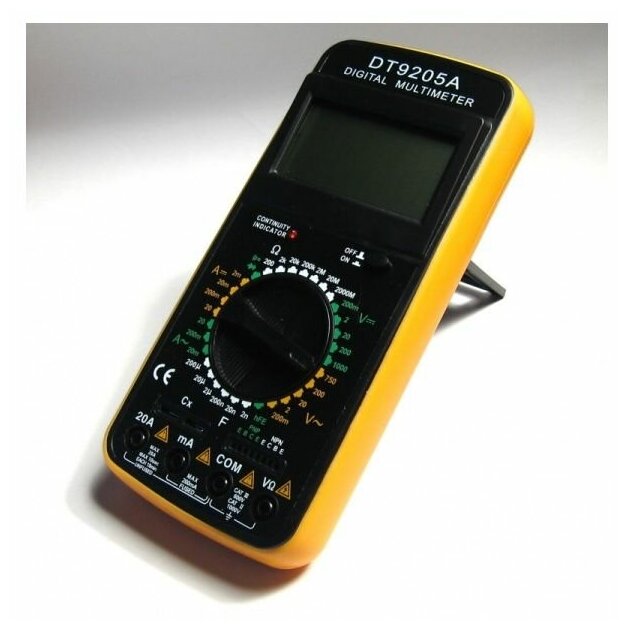 Мультиметр DT-9502A, Мультитестер электрический цифровой - фотография № 4