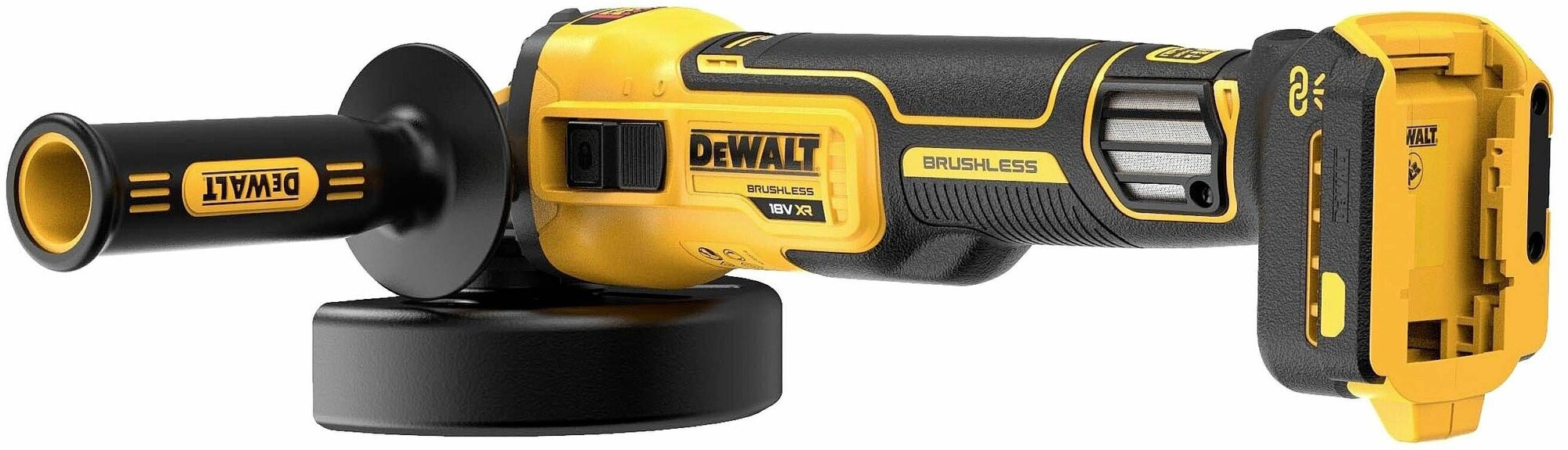 Машина шлифовальная угловая аккумуляторная DeWalt DCG409T1 (1 акк, з/у) - фотография № 3