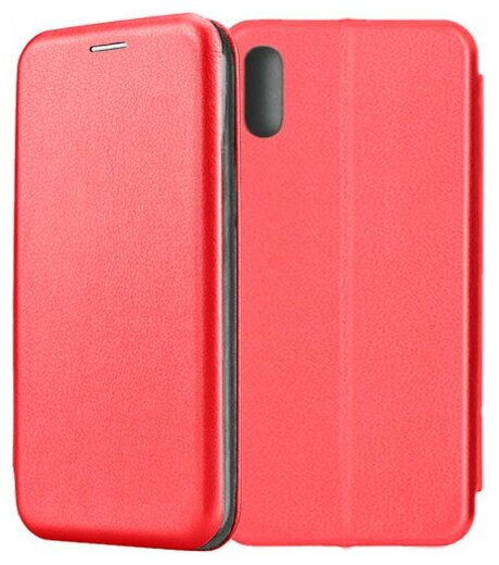Чехол-книжка Fashion Case для Apple iPhone X / XS красный