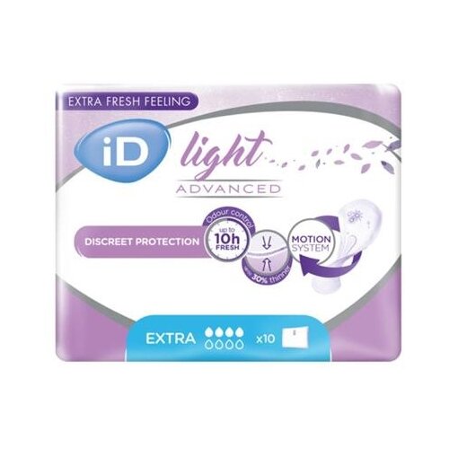 Урологические прокладки iD Light Advanced Extra, 10 шт .