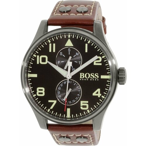 фото Наручные часы boss hugo boss hb 1513079, коричневый, белый