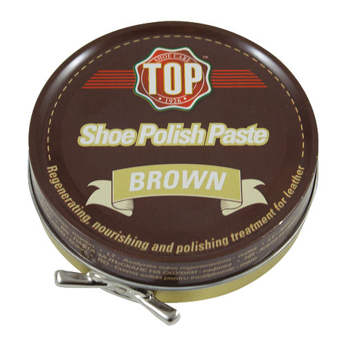 фото TOP Паста Shoe Polish Paste Brown