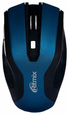 Беспроводная мышь Ritmix RMW-124 Black-Blue USB