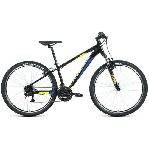 Горный велосипед Forward Apache 27,5 1.2 (2022) 17 Черно-желтый (161-178 см) горный велосипед forward apache 27 5 1 0 classic 2022 17 красно белый 161 178 см