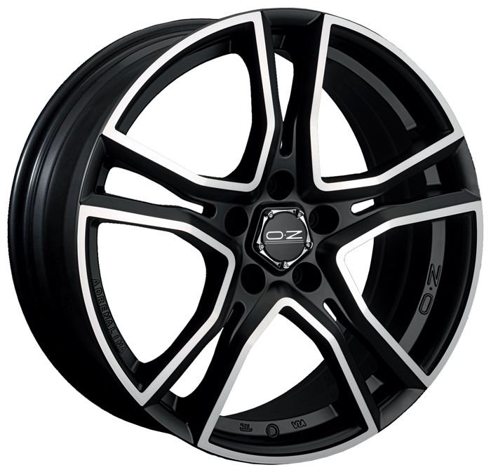 Колесные диски OZ Racing Adrenalina 8x17 5x100 ET35 D68.1 Matt Black Diamond Cut