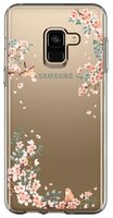 Чехол Spigen Liquid Crystal для Samsung Galaxy A8 (590CS22750) blossom nature