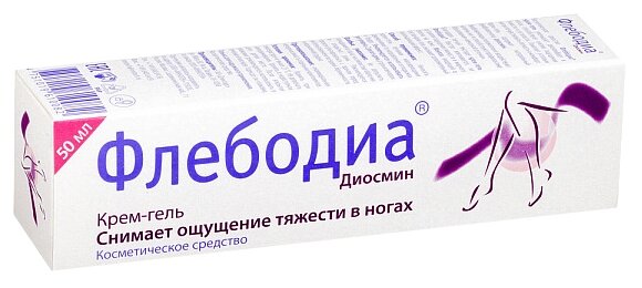 Крем-гель для ног Флебодиа 50мл