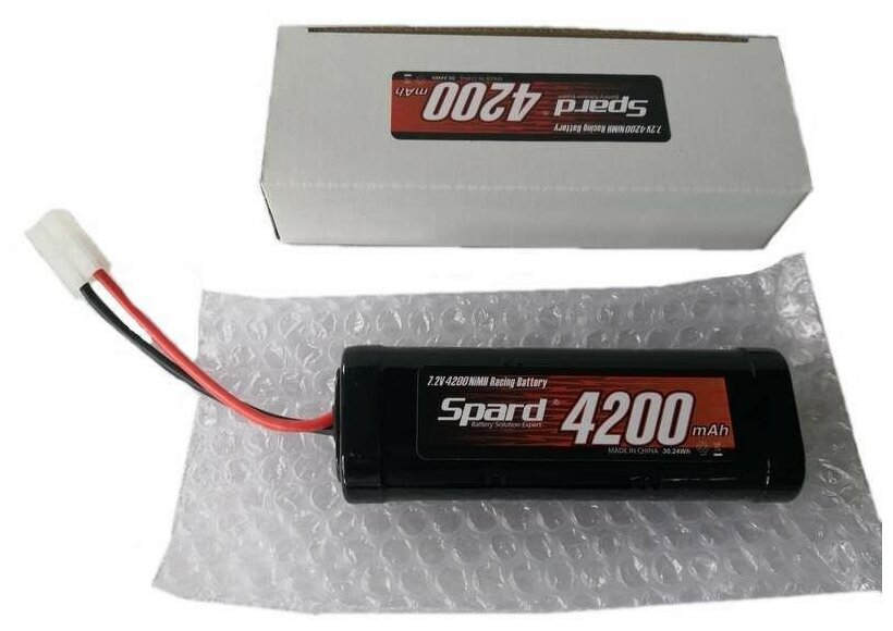 Аккумулятор Ni-Mh Spard 4200mAh, 7,2V, Tamiya